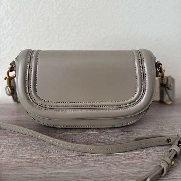 Zara Handbags - NWOT ZARA Elegant Viral Gray Crossbody Shoulder Bag